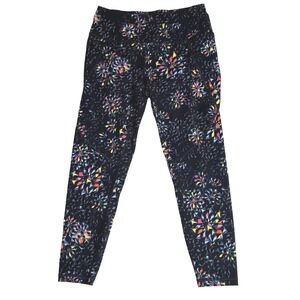 Sweaty Betty Power 7/8 Workout Leggings Kaleidoscope Black Multi Color Womens 8